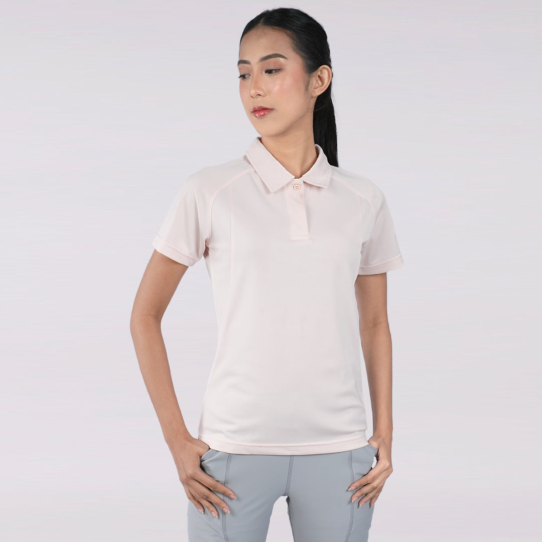Juaraga Polo Shirt - Wanita JR Dynamic - Baby Pink