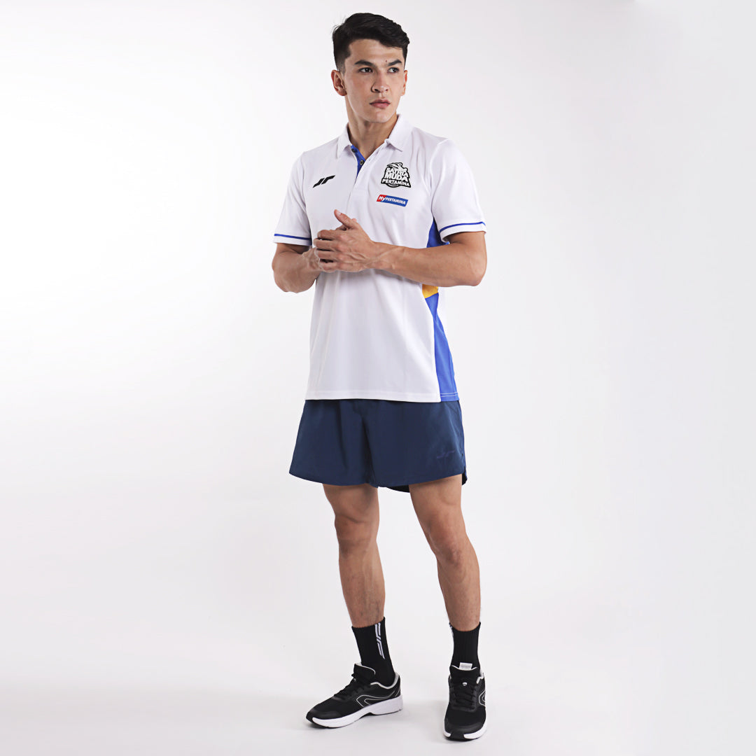 Juaraga Satria Muda Polo Shirt Basket 2023 - Putih