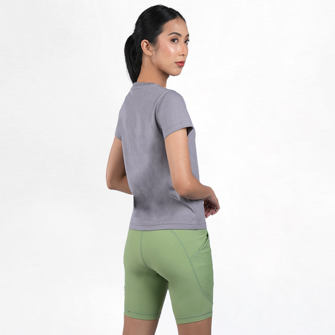 Juaraga T-Shirt - Wanita JR Prime Pocket Tee - Abu