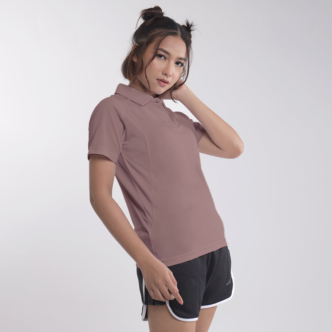 Juaraga Polo Shirt - Wanita JR Dynamic - Ungu Mauve