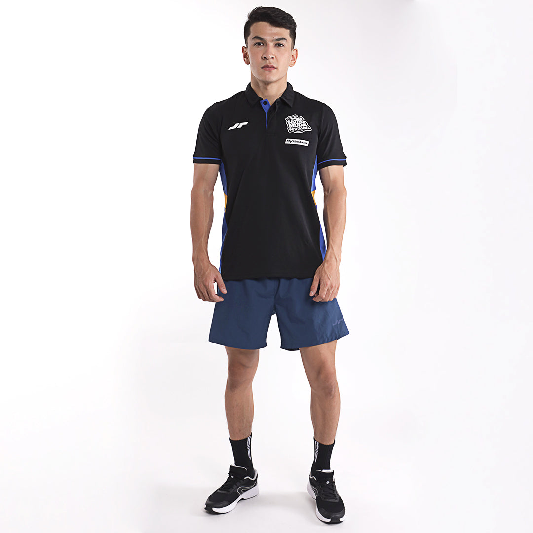 Juaraga Satria Muda Polo Shirt Basket 2023 - Hitam