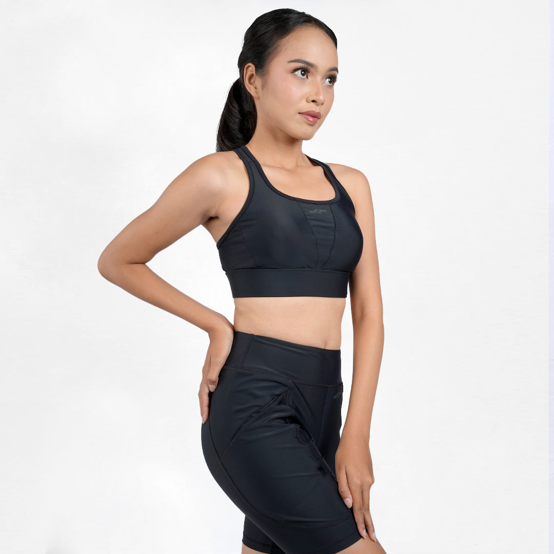 Juaraga Sport Bra - Wanita JR Tech - Hitam