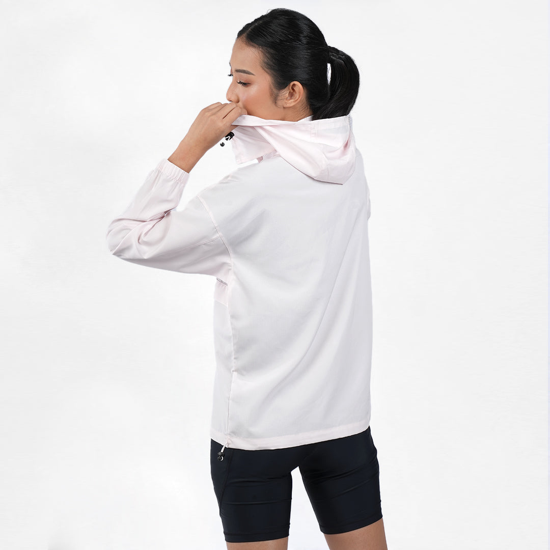 Juaraga Jaket Windbreaker - Wanita JR Wind - Baby Pink