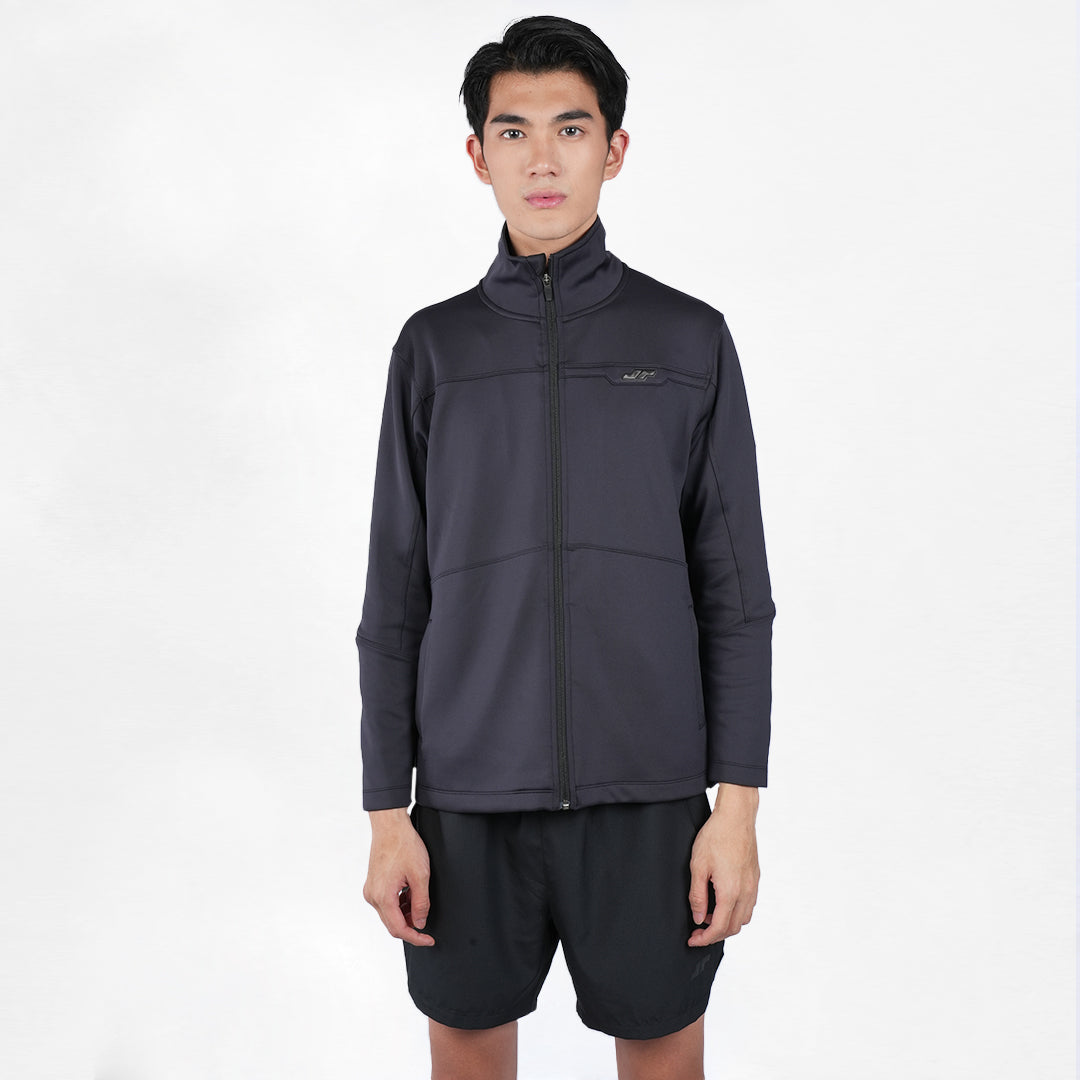 Juaraga Jaket Casual - Pria JR Signature - Hitam