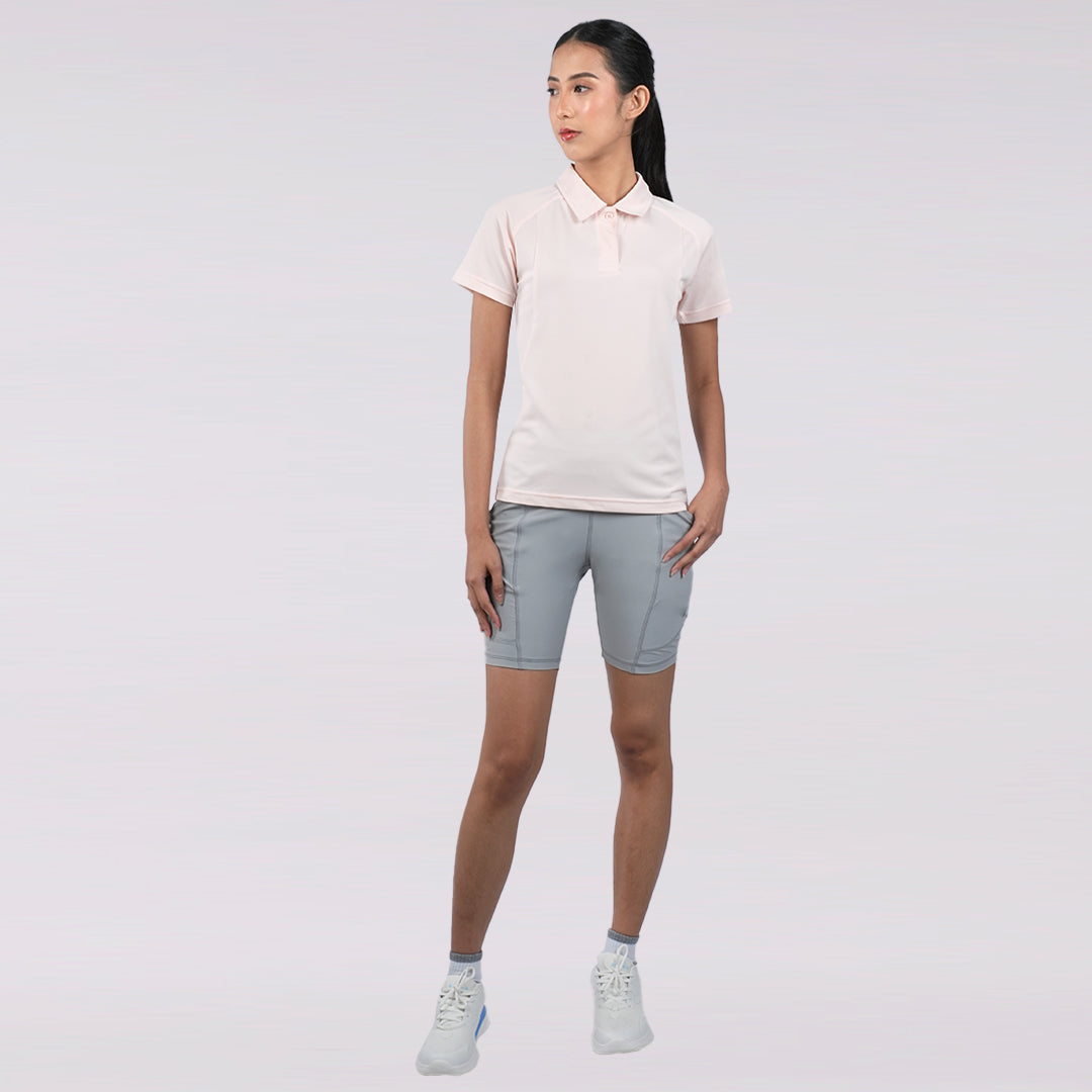 Juaraga Polo Shirt - Wanita JR Dynamic - Baby Pink