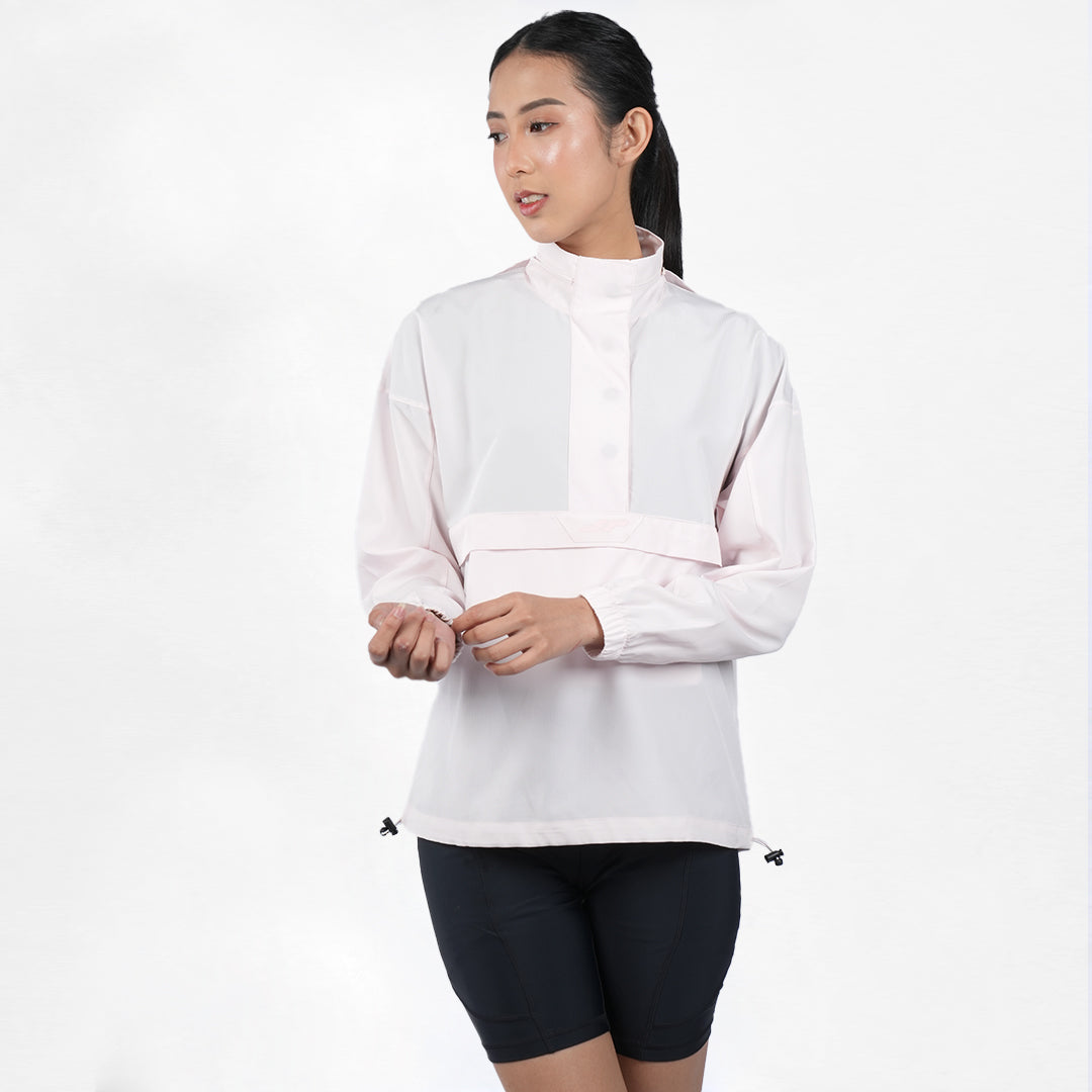 Jaket Casual Wanita Wind Pink