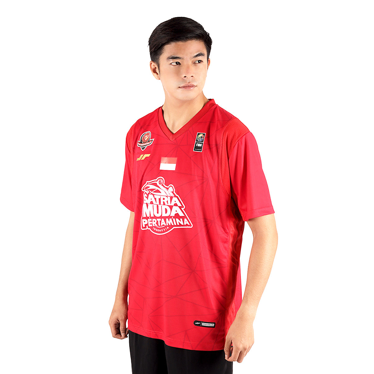 Juaraga Satria Muda Jersey Basket - Alternate 2022 - Merah