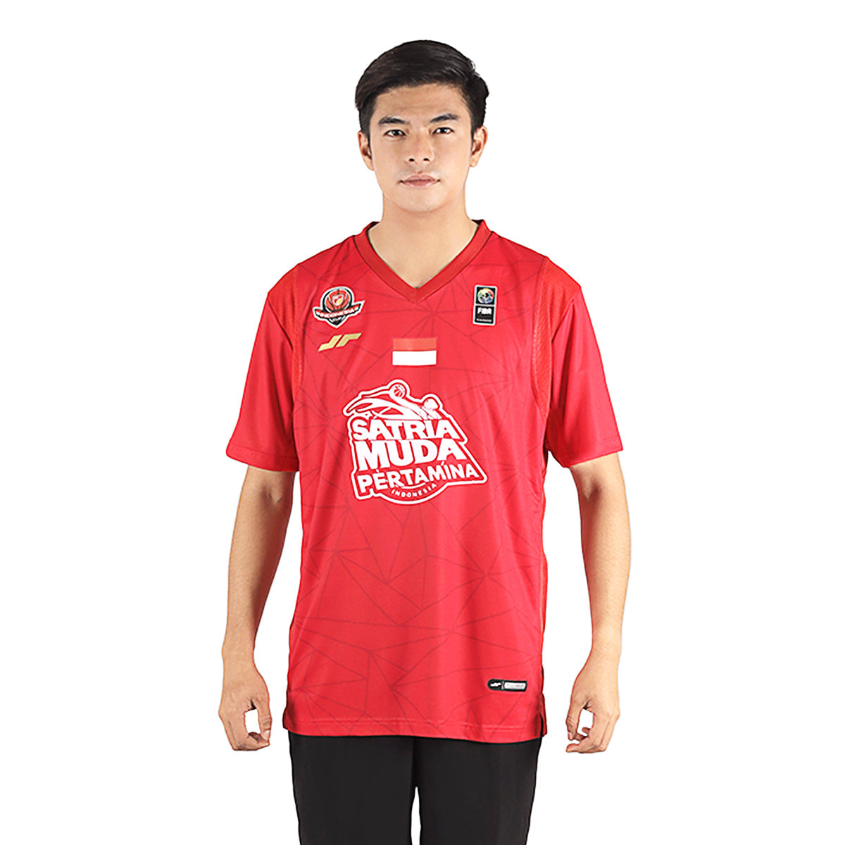 Juaraga Satria Muda Jersey Basket - Alternate 2022 - Merah