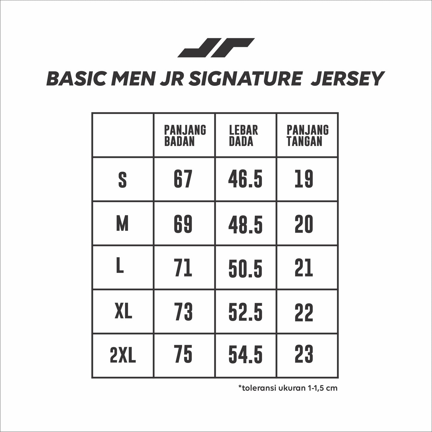 Juaraga Jersey Casual - Pria JR Signature - Navy