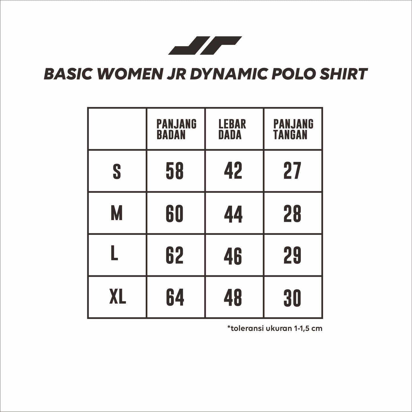 Juaraga Polo Shirt - Wanita JR Dynamic - Baby Pink