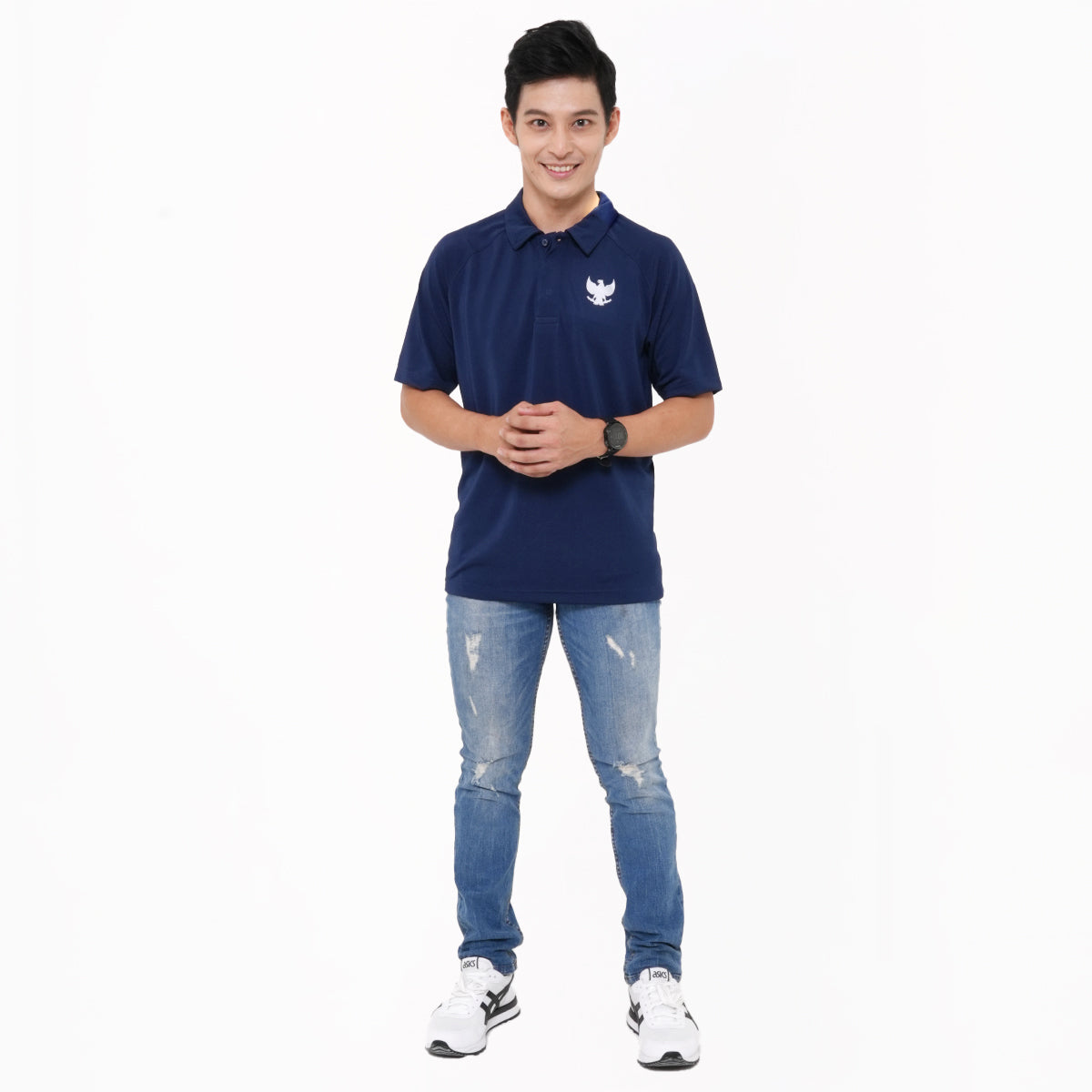 Juaraga Polo Shirt - Pria JR Dynamic 1945 - Navy