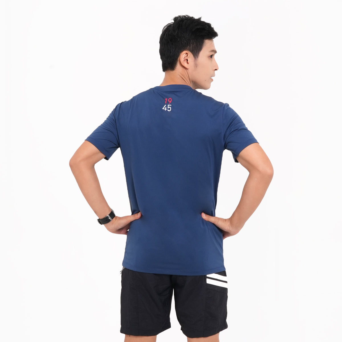 Juaraga Jersey Casual - Pria JR Signature 1945 - Navy