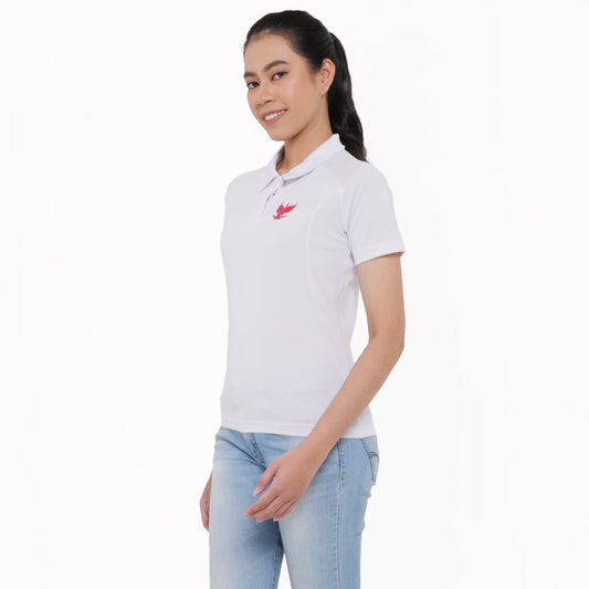 Polo Shirt Wanita Dynamic 1945 Putih