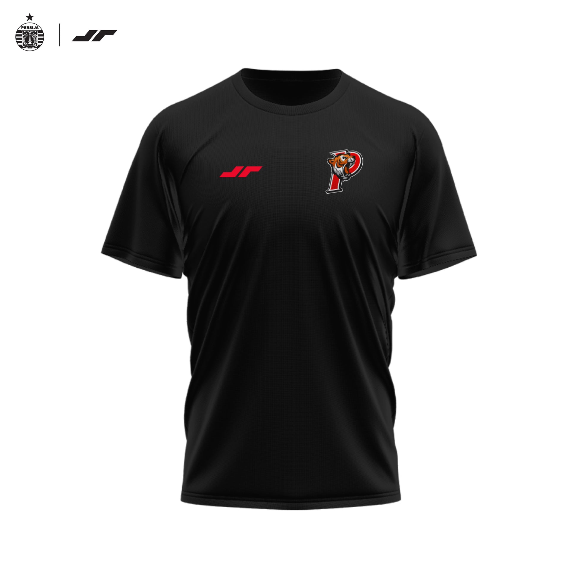 Juaraga T-Shirt P For Persija - Hitam juaraga.id