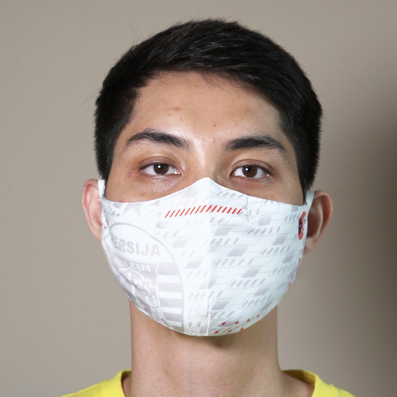 Juaraga Persija Masker Away - Putih juaraga.id
