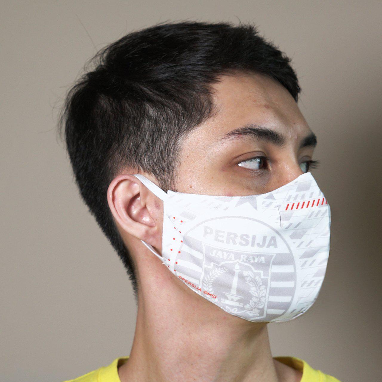 Juaraga Persija Masker Away - Putih juaraga.id