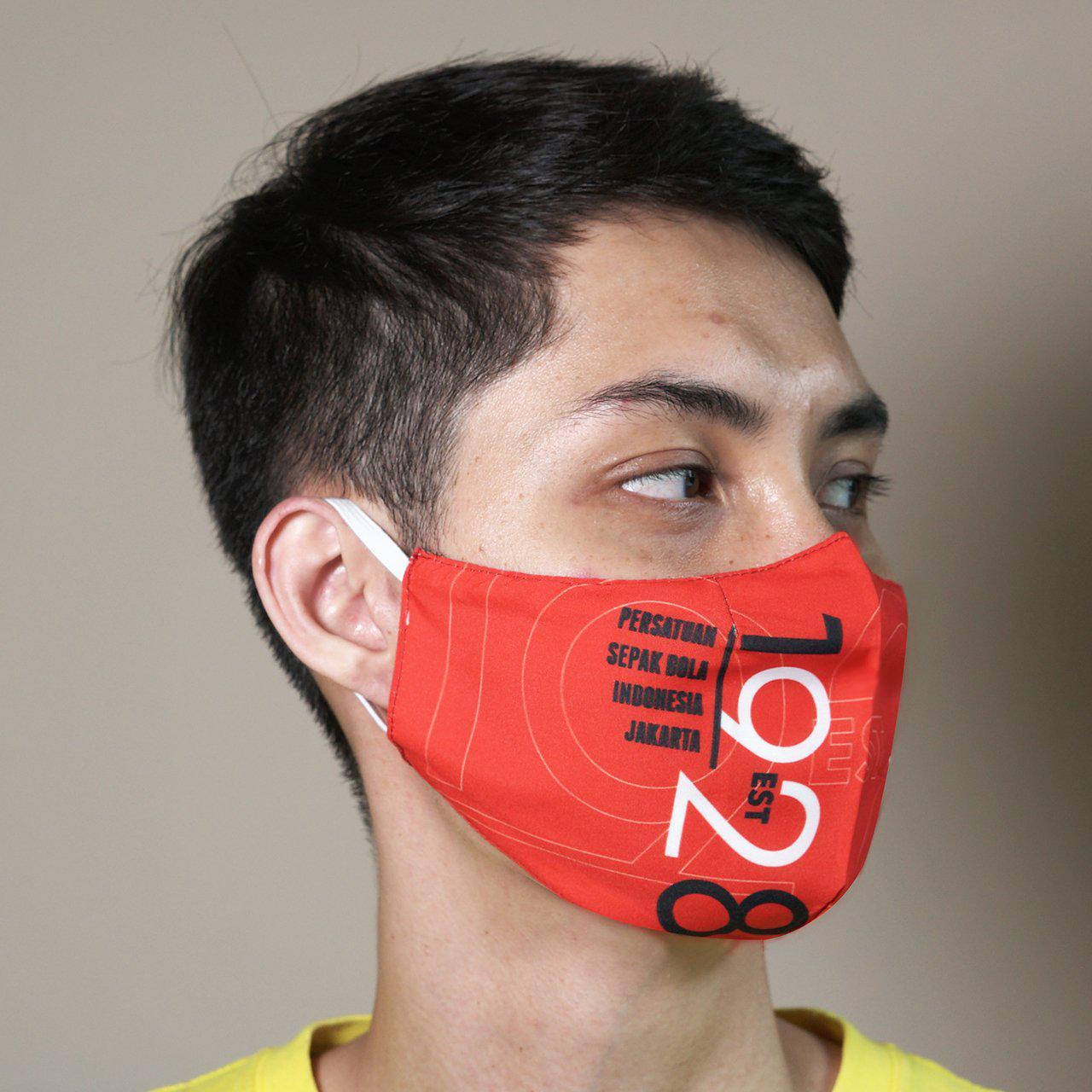 Juaraga Persija Masker - Est.1928 - Merah juaraga.id