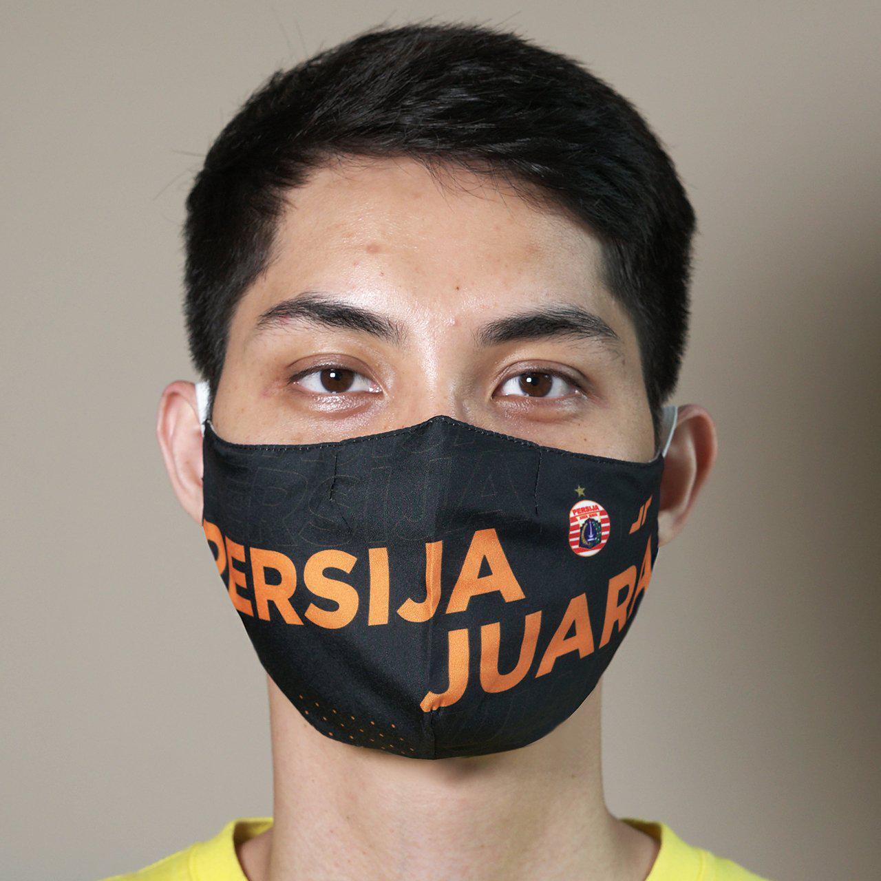 Juaraga Persija Masker Juara - Hitam juaraga.id