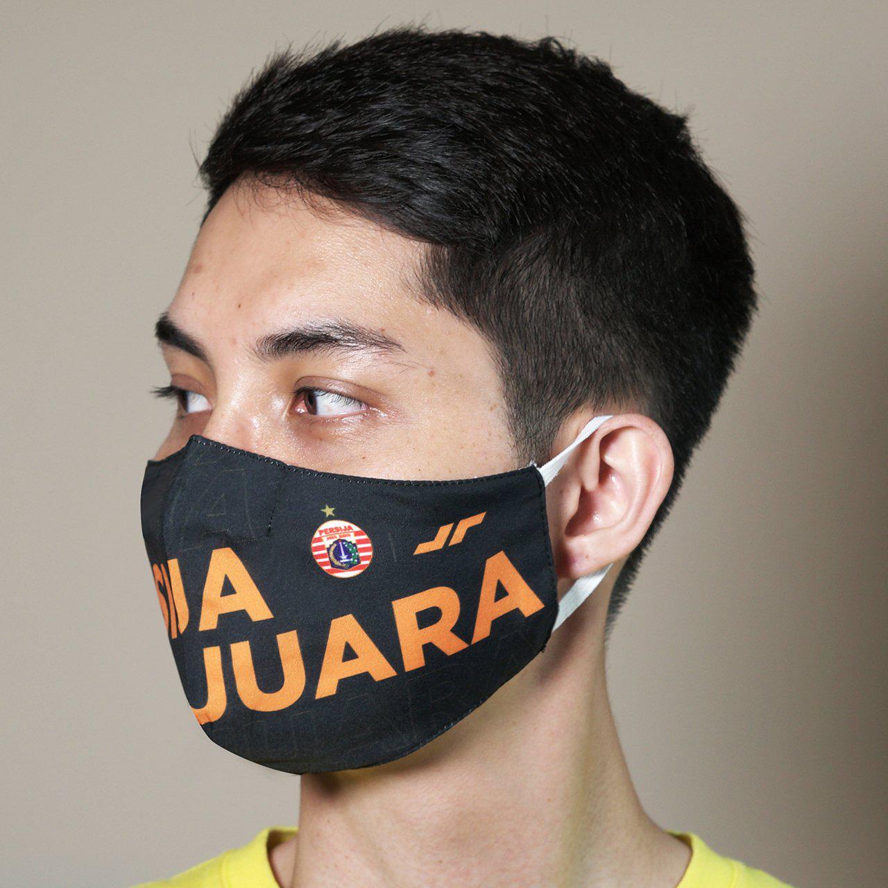 Juaraga Persija Masker Juara - Hitam juaraga.id