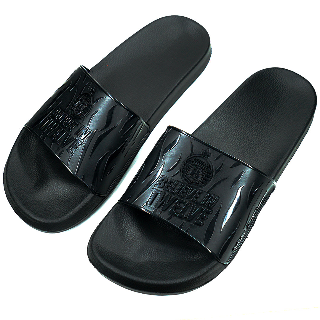 Juaraga Sandal Porto X Persija Slipper Hitam - Hitam juaraga.id