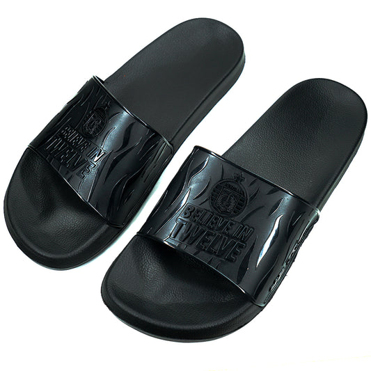 Juaraga Sandal Porto X Persija Slipper Hitam - Hitam juaraga.id