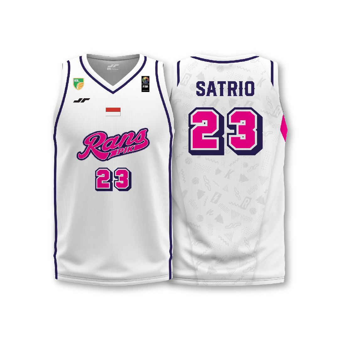 Juaraga Rans PIK Nameset Jersey Basket 2023
