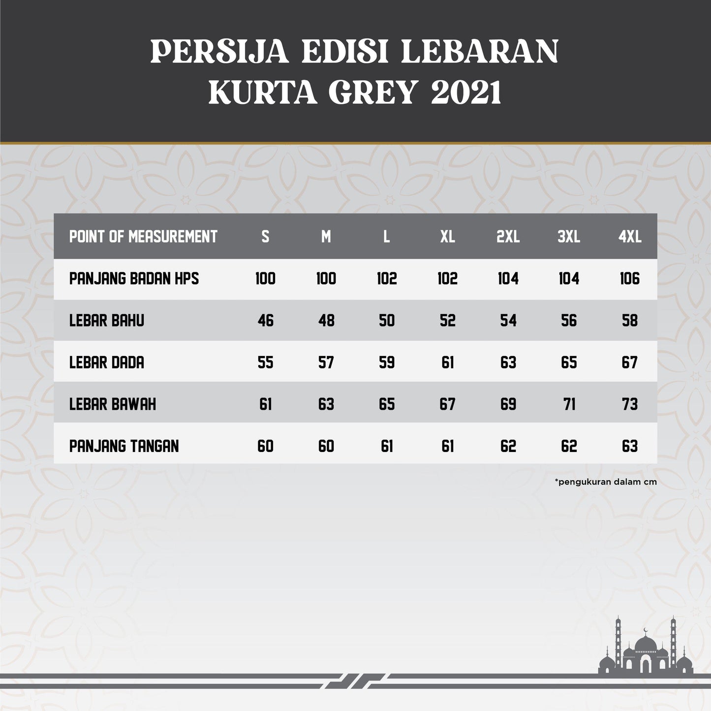 Juaraga Persija Kurta Sarimbit 2021 - Grey juaraga.id