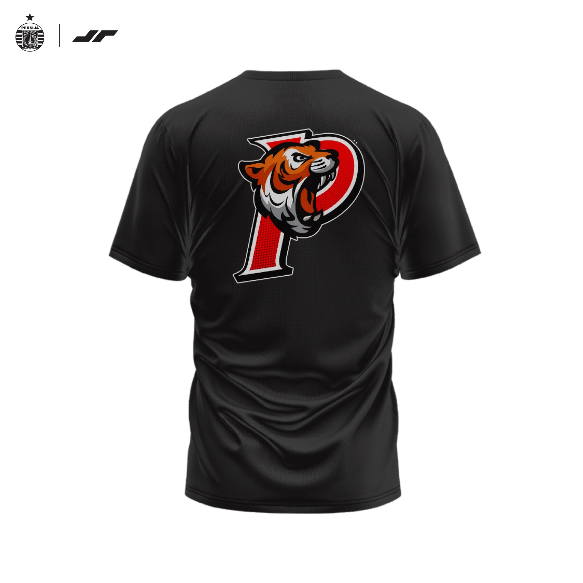 Juaraga T-Shirt P For Persija - Hitam juaraga.id