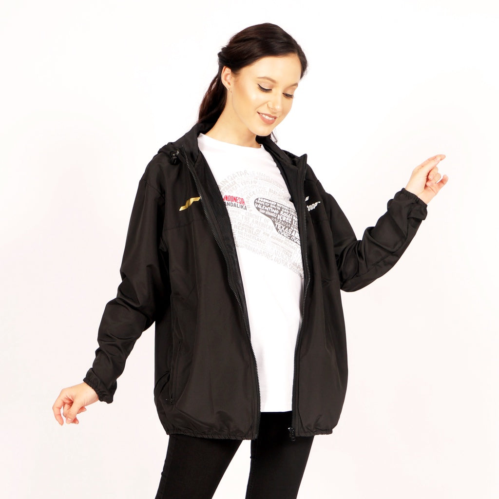 Juaraga Wind Breaker Jaket Circuit MotoGP X Juara - Hitam juaraga.id