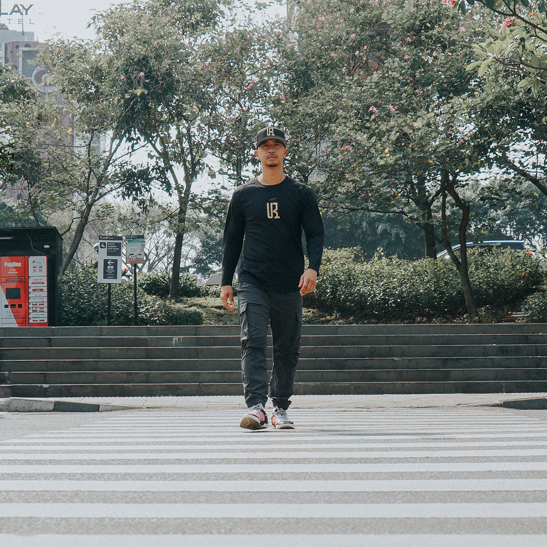 Juaraga Jersey Casual - JR Grind Uncle Roe - Hitam