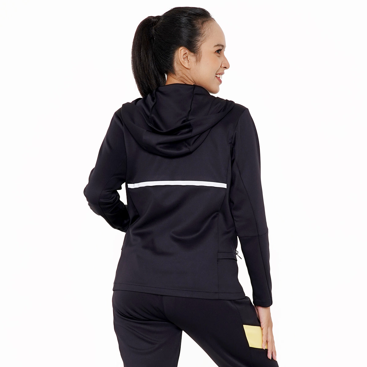 Juaraga Jaket Sport - Wanita JR Performance - Hitam