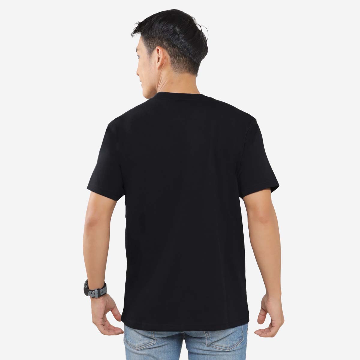 Juaraga T-Shirt - Pria JR Essential Tee - Hitam
