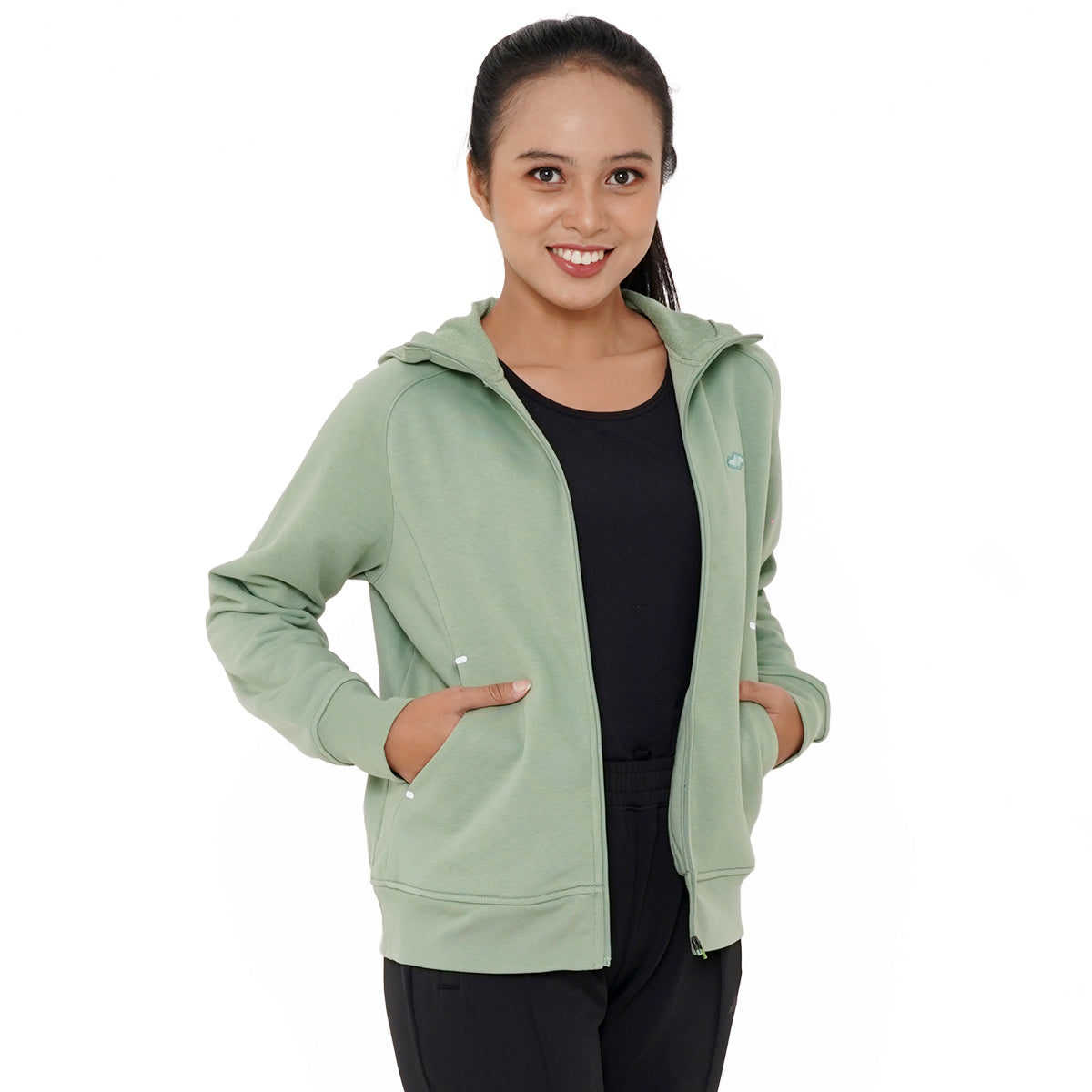 Juaraga Jaket Casual - Wanita JR Stylish - Hijau Olive