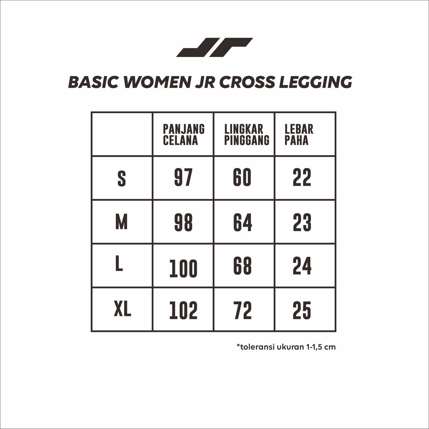 Juaraga Celana Legging - Wanita JR Cross - Putih Ivory