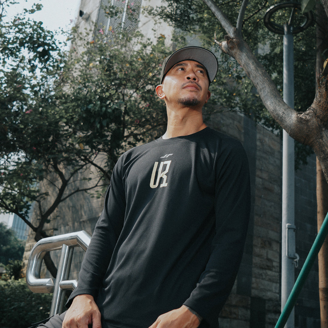 Juaraga Jersey Casual - JR Grind Uncle Roe - Hitam