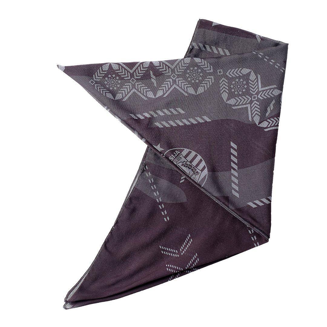 Juaraga Persija Scarf 115x115 cm - Edisi Lebaran 2021 - Hitam juaraga.id
