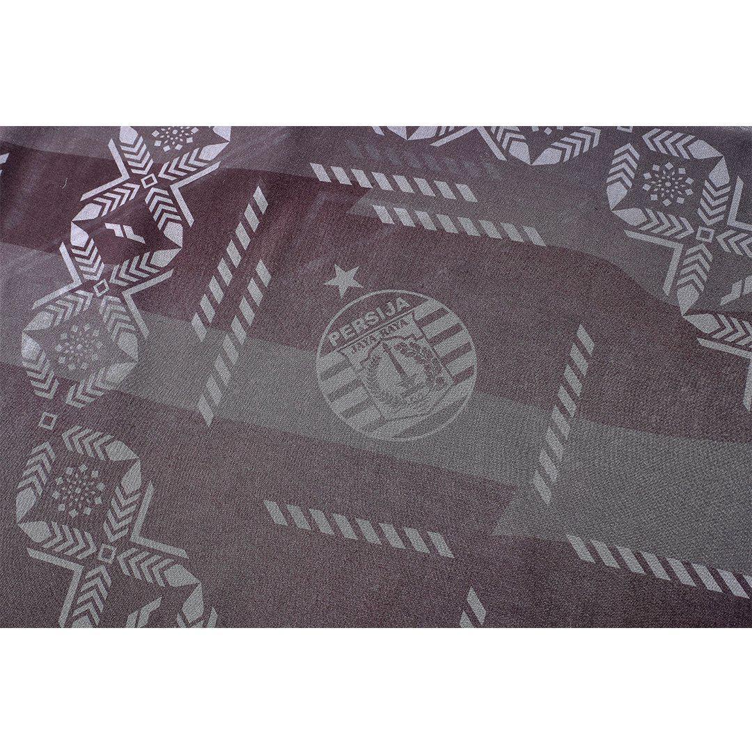 Juaraga Persija Scarf 115x115 cm - Edisi Lebaran 2021 - Hitam juaraga.id