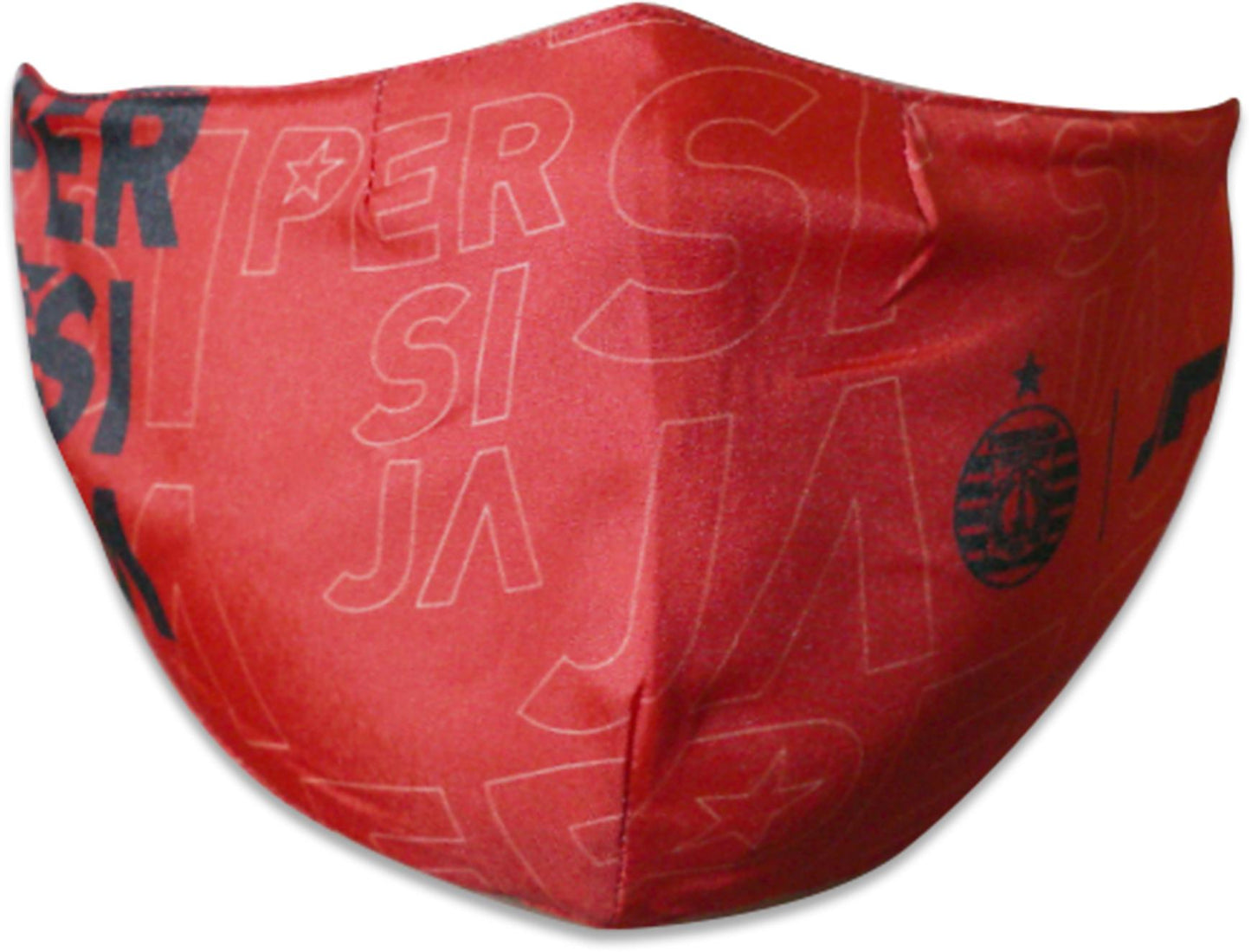 Juaraga Persija Masker Print - Hitam juaraga.id