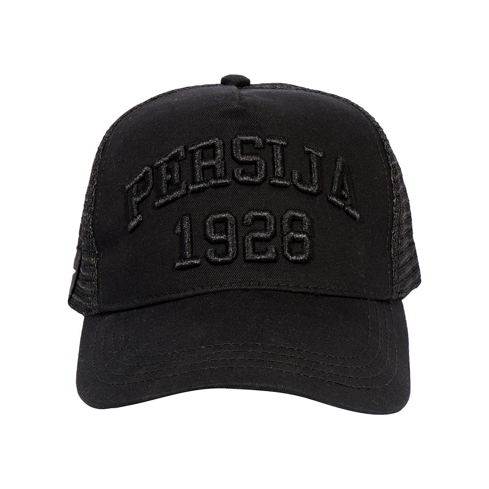 Juaraga Persija Topi Trucker 1928 Bordir - Hitam juaraga.id