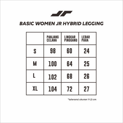 Juaraga Celana Bra / Legging - Wanita JR Hybrid - Pink Rose