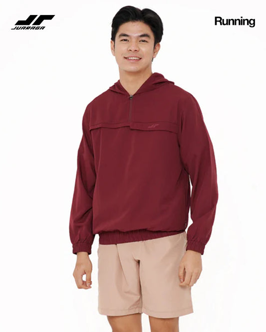Juaraga Jaket Casual - Pria JR Supreme - Merah Maroon