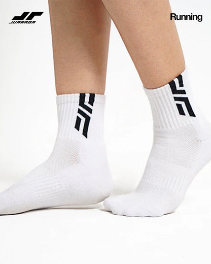 Juaraga Kaos Kaki - JR Quarter - Putih