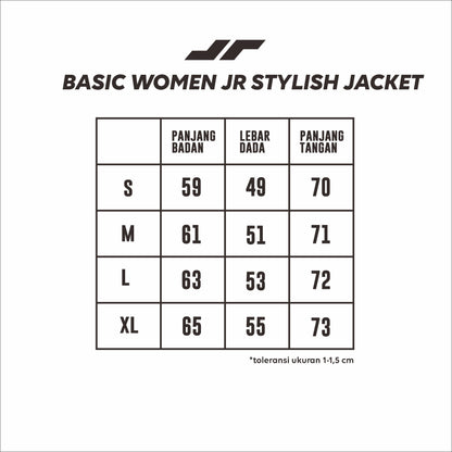 Juaraga Jaket Casual - Wanita JR Stylish - Baby Pink