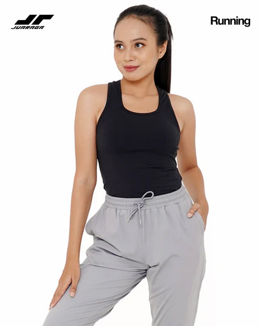 Juaraga Tank Top - Wanita JR Slim - Hitam