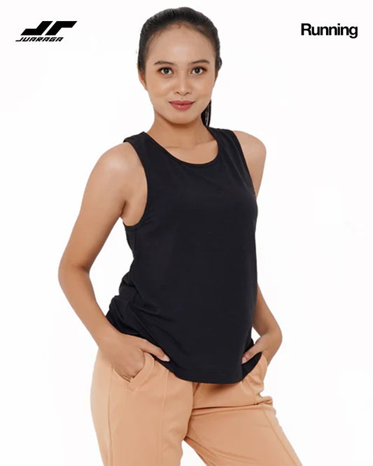 Juaraga Tank Top - Wanita JR Mild - Hitam