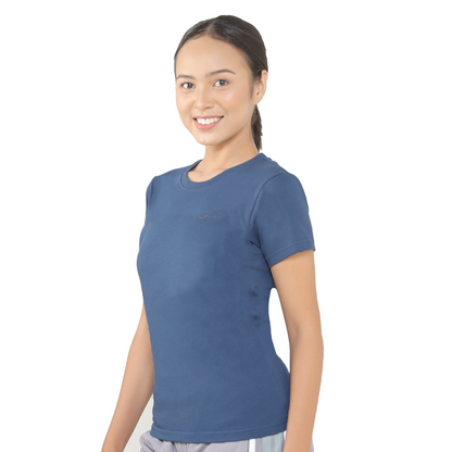 Juaraga T-Shirt - Wanita Jr Essential Tee - Navy