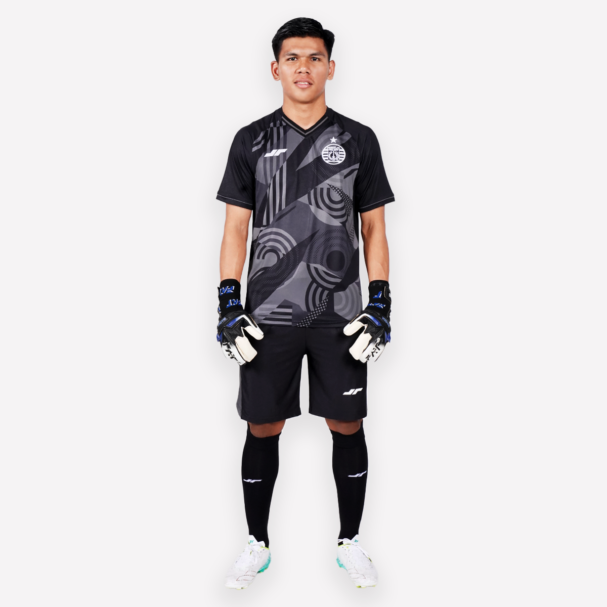 Juaraga Persija Jersey Pre-Match 2024 Tiger’s Glory - Hitam