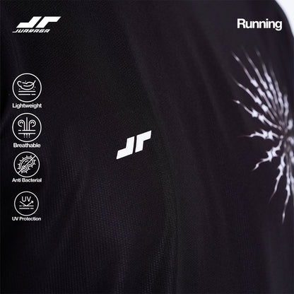 Juaraga Jersey Running WIB 2026 - Black