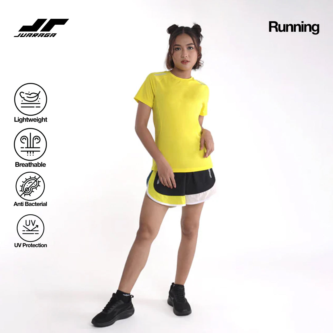 Juaraga Jersey Sport - Wanita JR Valor - Kuning