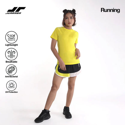 Juaraga Jersey Sport - Wanita JR Valor - Kuning
